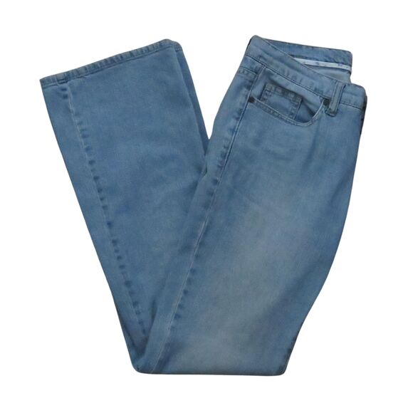 Faded Glory Jeans Women 6 Light Blue Boot Cut with 5 Pockets Soft , Western Wear - Picture 8 of 8